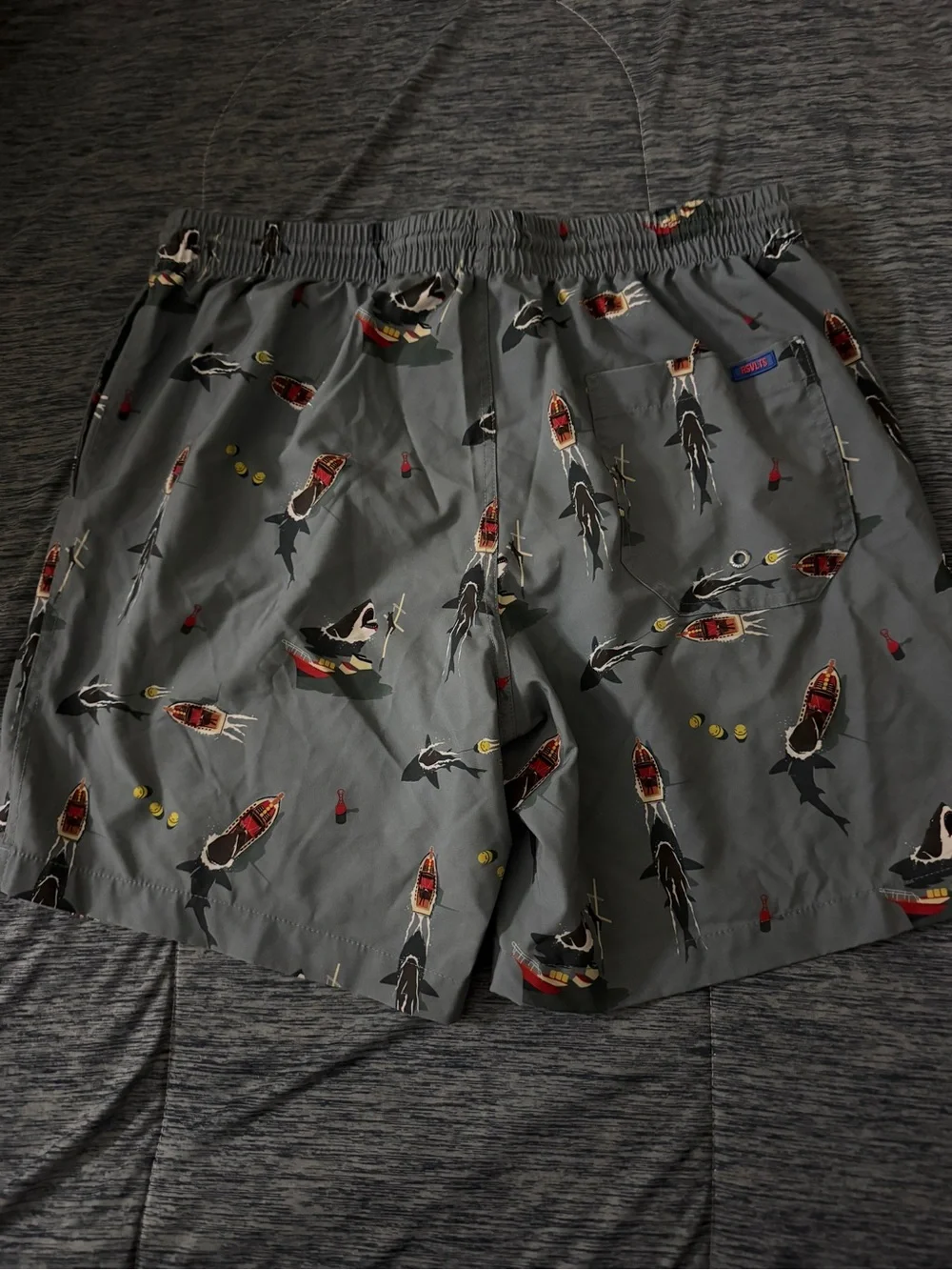 RSVLTS Jaws “Battle of Amity” Hybrid Shorts, Men’s Size Medium